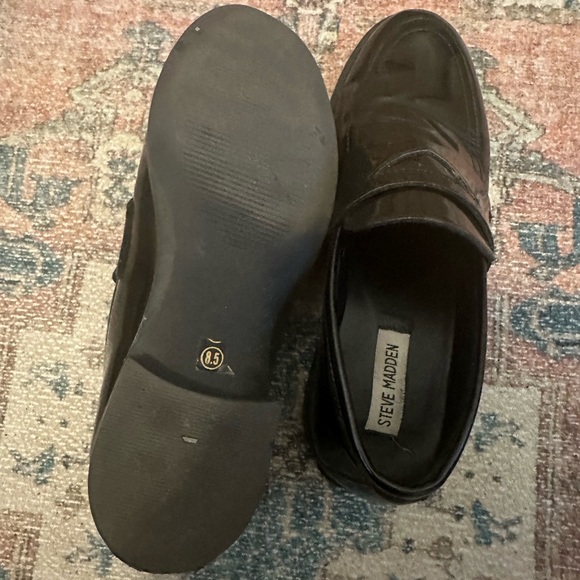 Steve Madden Patent Leather Loafers - Picture 3 of 5